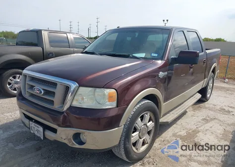 2008 Ford F-150 60Th Anniversary/Fx2/King Ranch/Lariat/Xlt из США, поврежденный, VIN 1FTPW12V98KB31388